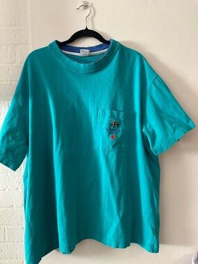 ‘91 Bacardi Cup Miami Teal Short-Sleeve Pocket T-Shirt